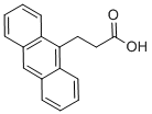 structure of CAS# 41034-83-7, 3-Anthracen-9-Yl-Propionic Acid;3-(9-Anthryl)Propanoic Acid;3-(9-Anthryl)Propionic Acid;9-Anthracenepropanoic Acid