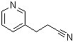 结构式 CAS# 41038-67-9, 3-(3-吡啶基)丙腈