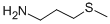 structure of CAS# 4104-45-4, 3-(Methylthio)Propylamine;3-Methylsulfanylpropylammonium;3-(Methylthio)Propylammonium;Zinc01529637