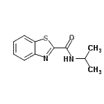 CAS#: 41124-28-1， N-Isopropyl-1,3-Benzothiazole-2-Carboxamide