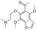 CAS#: 41225-90-5， 1-[6-[2-(Dimethylamino)Ethoxy]-4,7-Dimethoxy-5-Benzofuryl]Ethan-1-One