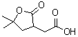 structure of CAS# 412298-86-3, (5,5-Dimethyl-2-Oxo-Tetrahydro-Furan-3-Yl)-Acetic Acid;2-[(3S)-5,5-Dimethyl-2-Oxo-Tetrahydrofuran-3-Yl]Acetate;2-[(3S)-5,5-Dimethyl-2-Oxo-3-Tetrahydrofuranyl]Acetate;2-[(3S)-2-Keto-5,5-Dimethyl-Tetrahydrofuran-3-Yl]Acetate