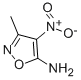 structure of CAS# 41230-51-7, 3-Methyl-4-Nitroisoxazol-5-Amine;3-Methyl-4-Nitro-Isoxazol-5-Amine;3-Methyl-4-Nitro-5-Isoxazolamine;(3-Methyl-4-Nitro-Isoxazol-5-Yl)Amine