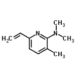 CAS#: 412320-85-5， N,N,3-Trimethyl-6-Vinyl-2-Pyridinamine