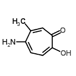 CAS#: 412324-04-0， 5-Amino-2-Hydroxy-6-Methyl-2,4,6-Cycloheptatrien-1-One