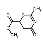 CAS#: 412341-37-8， Methyl 2-Amino-4-Oxo-5,6-Dihydro-4H-1,3-Thiazine-6-Carboxylate