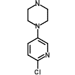 CAS#: 412349-03-2， 1-(6-Chloro-3-Pyridinyl)Piperazine