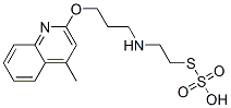CAS#: 41287-26-7， Thiosulfuric Acid Hydrogen S-[2-[[3-[(4-Methyl-2-Quinolinyl)Oxy]Propyl]Amino]Ethyl] Ester