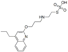 CAS#: 41287-38-1， Thiosulfuric Acid Hydrogen S-[2-[[3-[(4-Propyl-2-Quinolinyl)Oxy]Propyl]Amino]Ethyl] Ester