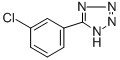 结构式 CAS# 41421-28-7, 5-(3-氯苯基)-1H-四唑