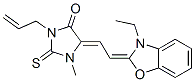 CAS#: 41504-42-1， 3-Allyl-5-[(3-Ethyl-3H-Benzoxazol-2-Ylidene)Ethylidene]-1-Methyl-2-Thioxoimidazolidin-4-One