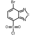 CAS#: 41512-06-5， 7-Bromo-2,1,3-Benzothiadiazole-4-Sulfonyl Chloride