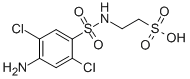 CAS#: 41538-78-7， 2-[[(4-Amino-2,5-Dichlorophenyl)Sulphonyl]Amino]Ethanesulphonic Acid