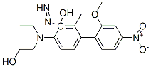 CAS#: 41541-11-1， 2-[2-Hydroxyethyl-[4-(2-Methoxy-4-Nitro-Phenyl)Diazenyl-3-Methyl-Phenyl]Amino]Ethanol