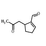 CAS#: 415690-31-2， 5-(2-Oxopropyl)-1-Cyclopentene-1-Carbaldehyde