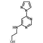CAS#: 415699-68-2， 2-{[6-(1H-Pyrazol-1-Yl)-4-Pyrimidinyl]Amino}Ethanol
