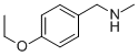 structure of CAS# 41690-86-2, N-(4-Ethoxybenzyl)-N-Methylamine;(4-Ethoxyphenyl)Methyl-Methyl-Ammonium;(4-Ethoxyphenyl)Methyl-Methylammonium;(4-Ethoxybenzyl)-Methyl-Ammonium