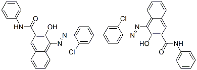 CAS#: 41709-76-6， 4,4'-[(3,3'-Dichloro[1,1'-Biphenyl]-4,4'-Diyl)Bis(Azo)]Bis[3-Hydroxy-N-Phenylnaphthalene-2-Carboxamide]