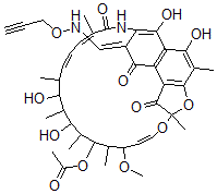 CAS#: 41776-64-1， 3-[(2-Propynyl)Oxyiminomethyl]Rifamycin SV