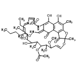 CAS#: 41776-72-1， (9E,26E)-2,15,17,29-Tetrahydroxy-11-Methoxy-3,7,12,14,16,18,22-Heptamethyl-26-{[(4-Octanyloxy)Amino]Methylene}-6,23,27-Trioxo-8,30-Dioxa-24-Azatetracyclo[23.3.1.1<Sup>4,7</Sup>.0<Sup>5,28</Sup>]Triaconta-1(28),2,4,9,19 ,21,25(29)-Heptaen-13-Yl Acetate
