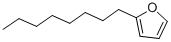 structure of CAS# 4179-38-8, 2-N-Octylfuran;Furan, 2-Octyl-;2-N-Octylfuran