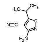 CAS#: 41808-54-2， 3-Amino-5-Isopropyl-1,2-Oxazole-4-Carbonitrile