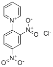 structure of CAS# 4185-69-7, 1-(2,4-Dinitrophenyl)Pyridinium Chloride;(2,4-Dinitrophenyl)Pyridinium Chloride;1-(2',4'-Dinitrophenyl)Pyridinium Chloride;1-(2,4-Dinitrophenyl)Pyridinium Chloride