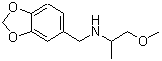 CAS#: 418780-46-8， N-(1,3-Benzodioxol-5-Ylmethyl)-1-Methoxy-2-Propanamine