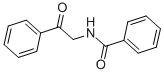 结构式 CAS# 4190-14-1, N-(2-氧代-2-苯基乙基)苯甲酰胺