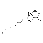 CAS#: 41977-42-8， 1-Methyl-1-(3-Methyl-2-Butanyl)-2-Nonylcyclopropane