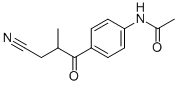 CAS#: 42075-21-8， 4-(3-Cyano-2-Methylpropionyl)Acetamide