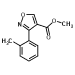 CAS#: 420807-93-8， Methyl 3-(2-Methylphenyl)-1,2-Oxazole-4-Carboxylate