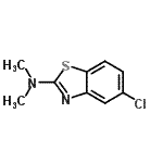 CAS#: 4225-16-5， 5-Chloro-N,N-Dimethyl-1,3-Benzothiazol-2-Amine