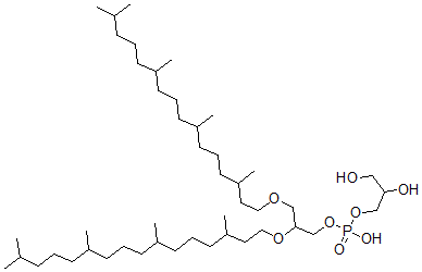 CAS#: 42274-15-7， 2,3-Diphytanyl-Sn-Glycero-1-Phospho-3'-Sn-Glycerol