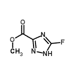 CAS#: 42297-31-4， Methyl 3-Fluoro-1H-1,2,4-Triazole-5-Carboxylate
