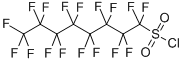 structure of CAS# 423-60-9, Perfluorooctanesulphonyl Chloride;40486_Fluka;Heptadecafluoro-1-Octanesulfonyl Chloride;Perfluoro-1-Octanesulfonyl Chloride