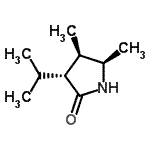 CAS#: 423184-05-8， (3R,4R,5R)-3-Isopropyl-4,5-Dimethyl-2-Pyrrolidinone