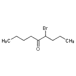 结构式 CAS# 42330-11-0, 4-溴-5-壬酮