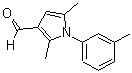 CAS#: 423749-16-0， 2,5-Dimethyl-1-(3-Methylphenyl)-1H-Pyrrole-3-Carboxaldehyde