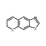 CAS#: 42377-12-8， 6H-Thiochromeno[6,7-D][1,3]Thiazole