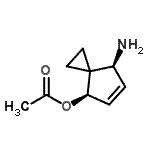 CAS#: 423771-24-8， (4R,7S)-7-Aminospiro[2.4]Hept-5-En-4-Yl Acetate