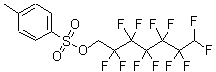 structure of CAS# 424-16-8, 1H,1H,7H-Dodecafluoroheptyl p-Toluenesulfonate;2,2,3,3,4,4,5,5,6,6,7,7-Dodecafluoroheptyl-P-Toluenesulfonate;1H,1H,7H-DODECAFLUOROHEPTYL P-TOLUENESULFONATE, 95% MIN.;1H,1H,7H-DODECAFLUOROHEPTYL P-TOLUENESULFONATE