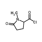 CAS#: 42435-90-5， 1-Methyl-5-Oxoprolyl Chloride