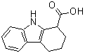 structure of CAS# 42497-46-1, 2,3,4,9-Tetrahydro-1H-Carbazole-1-Carboxylic Acid;1,2,3,4,9-pentahydro-4aH-carbazolecarboxylic acid;2,3,4,9-tetrahydro-1H-carbazole-1-carboxylic acid;MFCD08273450