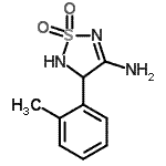 CAS#: 425632-73-1， 4-(2-Methylphenyl)-4,5-Dihydro-1,2,5-Thiadiazol-3-Amine 1,1-Dioxide