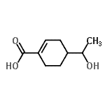 CAS#: 42569-41-5， 4-(1-Hydroxyethyl)-1-Cyclohexene-1-Carboxylic Acid