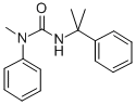 structure of CAS# 42609-73-4, Methyldymron;1-Methyl-3-(1-Methyl-1-Phenyl-Ethyl)-1-Phenyl-Urea;1-Methyl-3-(1-Methyl-1-Phenylethyl)-1-Phenylurea;1-(Alpha,Alpha-Dimethylbenzyl)-3-Methyl-3-Phenylurea