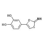 CAS#: 426820-99-7， 4-(2-Imino-1,3-Oxathiol-5-Yl)-1,2-Benzenediol