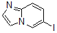 structure of CAS# 426825-75-4, 6-Iodo-Imidazo[1,2-a]Pyridine;6-Iodoh-Imidazo[1,2-A]Pyridine;6-IODOIMIDAZO[1,2-A]PYRIDINE