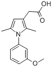 CAS#: 42780-28-9， 2,5-Dimethyl-1-(3-Methoxyphenyl)-1H-Pyrrole-3-Acetic Acid